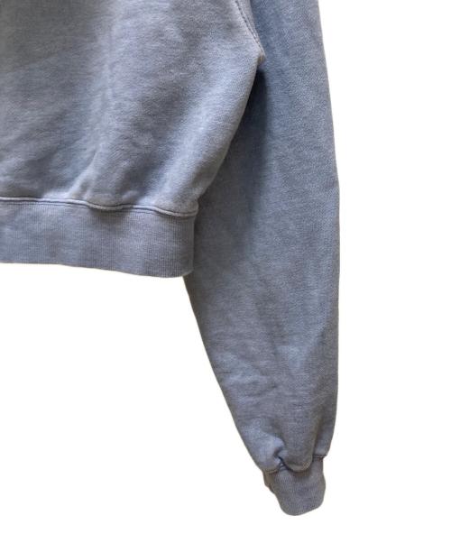 X-GIRL（エックスガール）X-GIRL (エックスガール) FADED COMPACT ZIP UP HOODIE ブルー サイズ:Mの古着・服飾アイテム