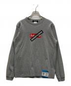 MIHARA YASUHIROミハラヤスヒロ）の古着「TABOOT Tシャツ」｜グレー