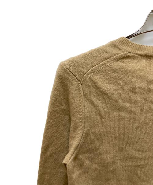 PLAY COMME des GARCONS（プレイコムデギャルソン）PLAY COMME des GARCONS (プレイコムデギャルソン) ハートワッペンカーディガン ベージュ サイズ:Mの古着・服飾アイテム