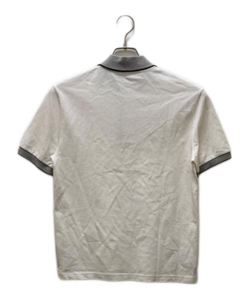 GUCCI（グッチ）GUCCI (グッチ) シェリーラインポロシャツ ホワイト サイズ:Sの古着・服飾アイテム