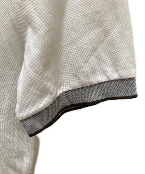 GUCCI（グッチ）GUCCI (グッチ) シェリーラインポロシャツ ホワイト サイズ:Sの古着・服飾アイテム