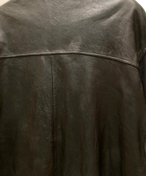 POLO RALPH LAUREN（ポロ・ラルフローレン）POLO RALPH LAUREN (ポロ・ラルフローレン) ヴィンテージレザースイングトップ ブラウン サイズ:3XBBIGの古着・服飾アイテム