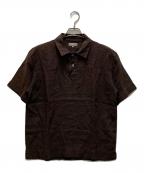 MARGARET HOWELLマーガレットハウエル）の古着「リネンプルオーバーシャツ」｜ベージュ