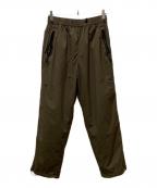 MIZUNO×MARGARET HOWELLミズノ×マーガレットハウエル）の古着「コラボ ウォーターリパレントストレッチパンツ」｜グリーン