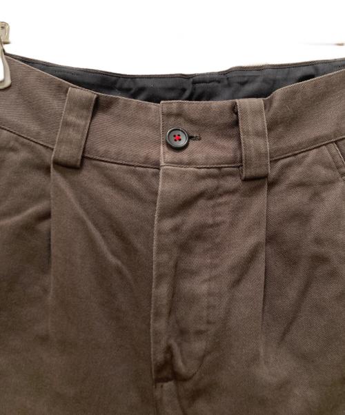 MARGARET HOWELL（マーガレットハウエル）MARGARET HOWELL (マーガレットハウエル) コットン ワイドパンツ グレー サイズ:Sの古着・服飾アイテム