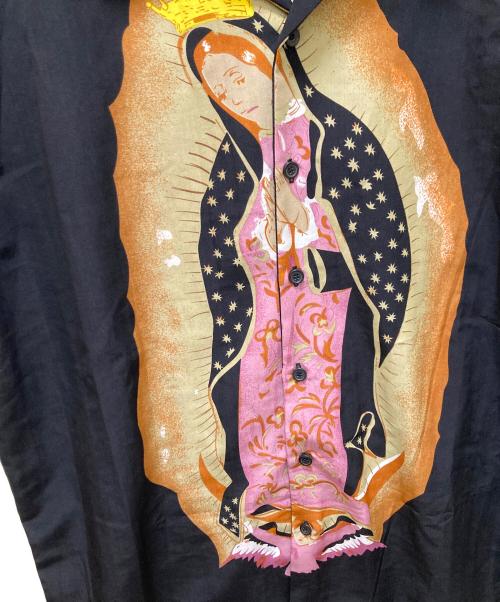 FERUGINI（フェルジー二）FERUGINI (フェルジー二) STREET DESIGN MARIA OPEN SHIRTS ブラック サイズ:XLの古着・服飾アイテム