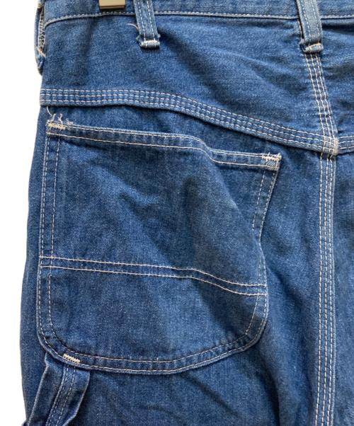 Bluebell（ブルーベル）Bluebell (ブルーベル) ヴィンテージペインターパンツ インディゴ サイズ:31×34 実寸(股下約72cmウエスト約76cm)の古着・服飾アイテム