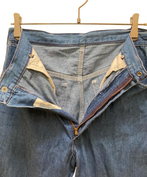 Bluebell（ブルーベル）Bluebell (ブルーベル) ヴィンテージペインターパンツ インディゴ サイズ:31×34 実寸(股下約72cmウエスト約76cm)の古着・服飾アイテム