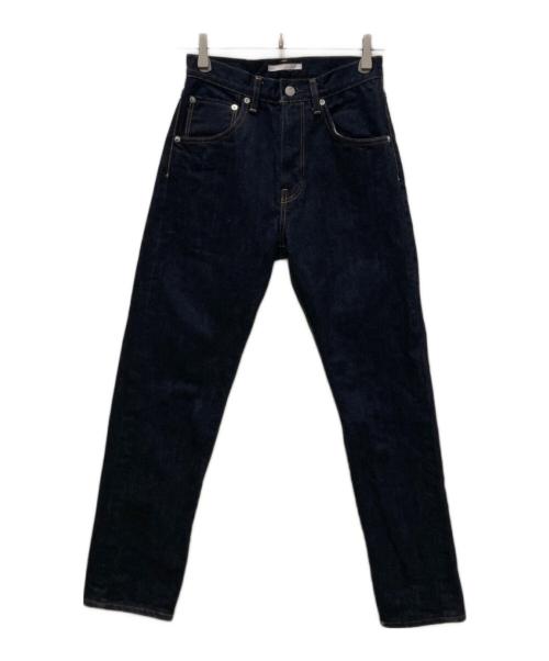 HATSKI（ハツキ）HATSKI (ハツキ) レギュラーテーパードデニムパンツ インディゴ サイズ:W0(XXS)の古着・服飾アイテム