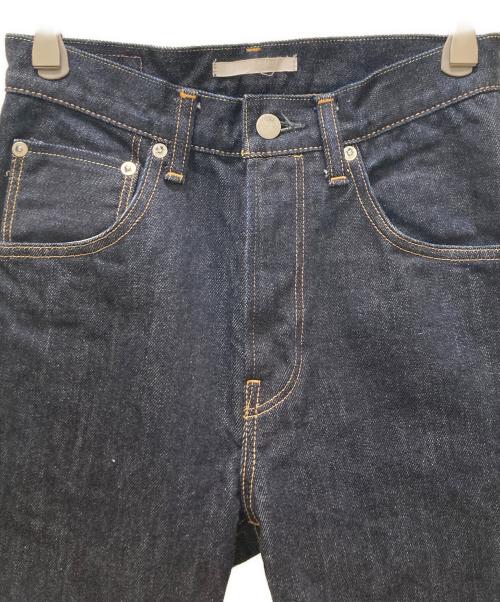 HATSKI（ハツキ）HATSKI (ハツキ) レギュラーテーパードデニムパンツ インディゴ サイズ:W0(XXS)の古着・服飾アイテム