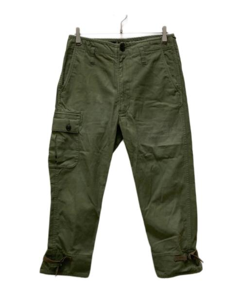 COMME des GARCONS JUNYA WATANABE MAN（コム デ ギャルソン ジュンヤ ワタナベ マン）COMME des GARCONS JUNYA WATANABE MAN (コム デ ギャルソン ジュンヤ ワタナベ マン) タイガーカモ切替カーゴパンツ カーキ サイズ:XSの古着・服飾アイテム