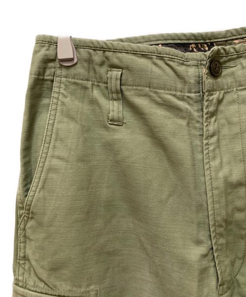 COMME des GARCONS JUNYA WATANABE MAN（コム デ ギャルソン ジュンヤ ワタナベ マン）COMME des GARCONS JUNYA WATANABE MAN (コム デ ギャルソン ジュンヤ ワタナベ マン) タイガーカモ切替カーゴパンツ カーキ サイズ:XSの古着・服飾アイテム