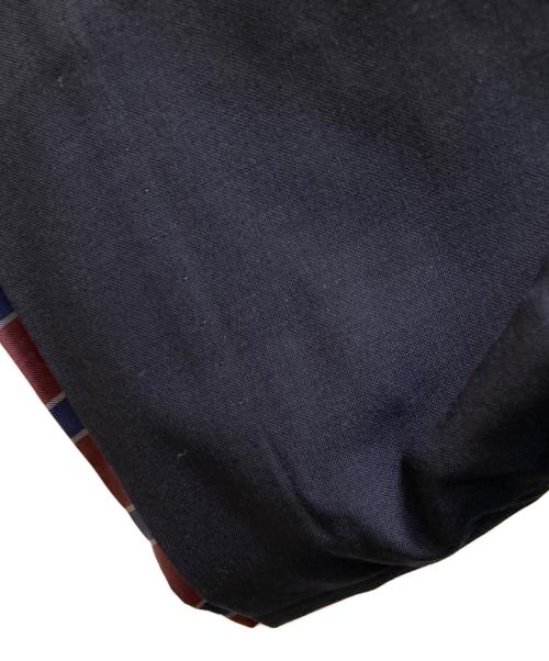 sacai（サカイ）sacai (サカイ) レイヤードスーチングオープンカラーシャツ ネイビー サイズ:1の古着・服飾アイテム