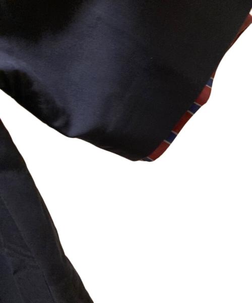 sacai（サカイ）sacai (サカイ) レイヤードスーチングオープンカラーシャツ ネイビー サイズ:1の古着・服飾アイテム