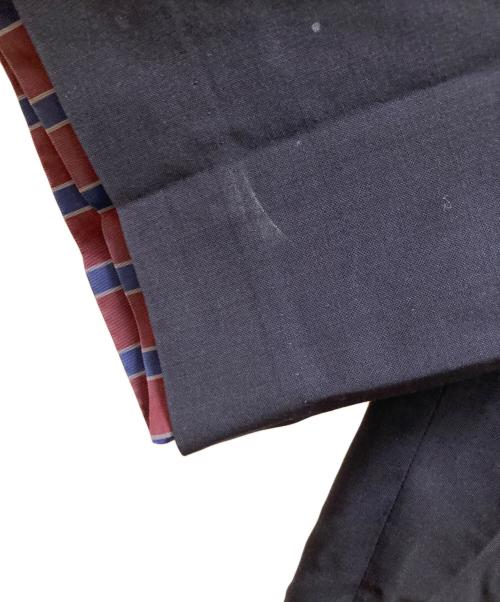 sacai（サカイ）sacai (サカイ) レイヤードスーチングオープンカラーシャツ ネイビー サイズ:1の古着・服飾アイテム