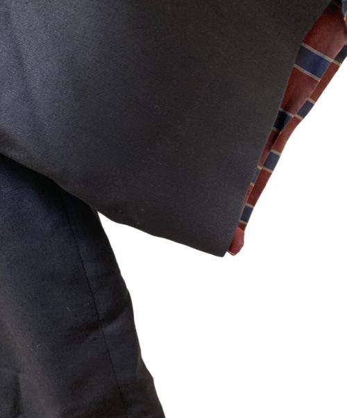 sacai（サカイ）sacai (サカイ) レイヤードスーチングオープンカラーシャツ ネイビー サイズ:1の古着・服飾アイテム