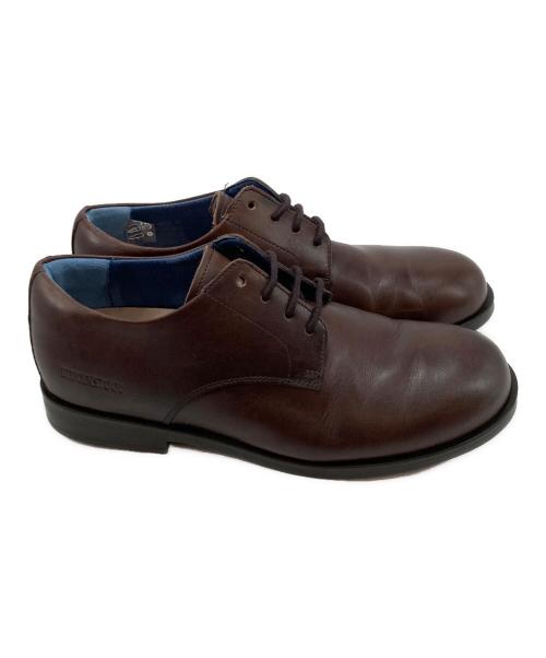 BIRKENSTOCK（ビルケンシュトック）BIRKENSTOCK (ビルケンシュトック) ダレン プレーントゥシューズ ブラウン サイズ:40の古着・服飾アイテム