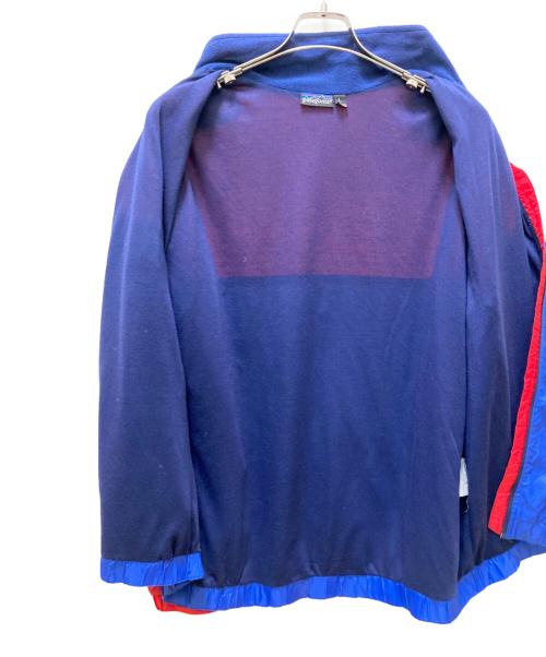 Patagonia（パタゴニア）Patagonia (パタゴニア) ヴィンテージ2トーンナイロンジャケット レッド×ブルー サイズ:Lの古着・服飾アイテム