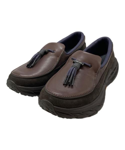 HOKAONEONE（ホカオネオネ）HOKAONEONE (ホカオネオネ) スピードローファー ブラウン サイズ:25.5の古着・服飾アイテム