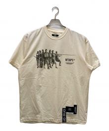 WTAPS×UNDERCOVER（ダブルタップス×アンダーカバー）の古着「七人の侍プリントTシャツ」｜ベージュ
