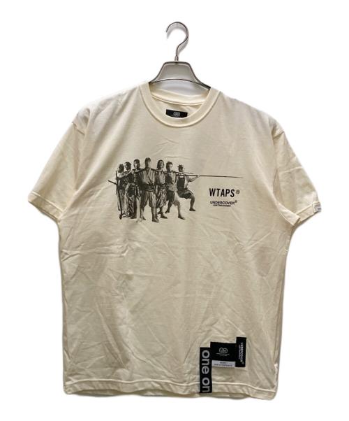WTAPS（ダブルタップス）WTAPS (ダブルタップス) UNDERCOVER (アンダーカバー) 七人の侍プリントTシャツ ベージュ サイズ:2 未使用品の古着・服飾アイテム