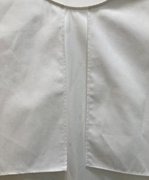LOHEN（ローヘン）LOHEN (ローヘン) ケープブラウス ホワイト サイズ:Freeの古着・服飾アイテム