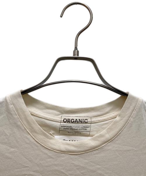 Maison Margiela ① ⑩（メゾン マルジェラ）Maison Margiela ① ⑩ (メゾン マルジェラ) オーガニックコットン Tシャツ ホワイト サイズ:sの古着・服飾アイテム