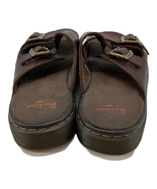 Dr.Martens（ドクターマーチン）Dr.Martens (ドクターマーチン) ダブルストラップサンダル ブラウン サイズ:5の古着・服飾アイテム