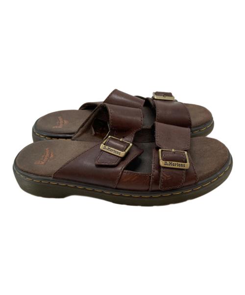 Dr.Martens（ドクターマーチン）Dr.Martens (ドクターマーチン) ダブルストラップサンダル ブラウン サイズ:5の古着・服飾アイテム