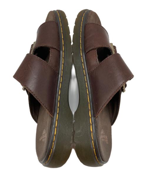 Dr.Martens（ドクターマーチン）Dr.Martens (ドクターマーチン) ダブルストラップサンダル ブラウン サイズ:5の古着・服飾アイテム