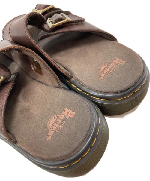 Dr.Martens（ドクターマーチン）Dr.Martens (ドクターマーチン) ダブルストラップサンダル ブラウン サイズ:5の古着・服飾アイテム