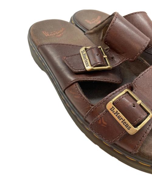 Dr.Martens（ドクターマーチン）Dr.Martens (ドクターマーチン) ダブルストラップサンダル ブラウン サイズ:5の古着・服飾アイテム