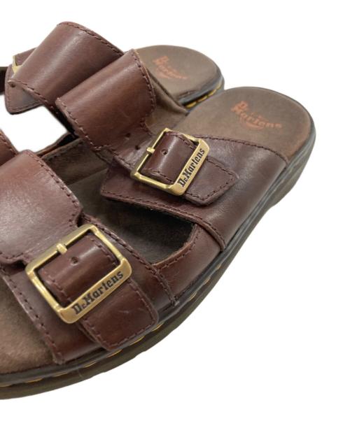 Dr.Martens（ドクターマーチン）Dr.Martens (ドクターマーチン) ダブルストラップサンダル ブラウン サイズ:5の古着・服飾アイテム
