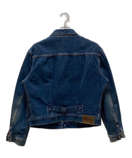 RRL（ダブルアールエル）RRL (ダブルアールエル) ヴィンテージ2ndタイプデニムジャケット インディゴ サイズ:Mの古着・服飾アイテム