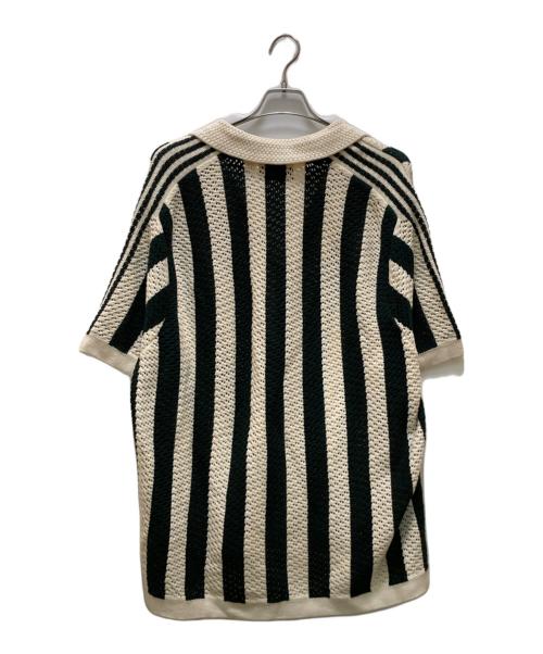 adidas（アディダス）adidas (アディダス) CLOT (クロット) CLOT PIQUE POLO BY EDISON CHEN ベージュ サイズ:3XLの古着・服飾アイテム