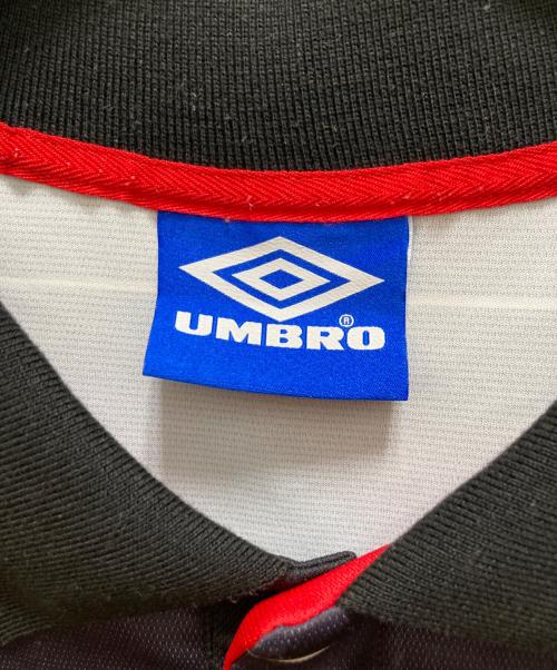 UMBRO（アンブロ）UMBRO (アンブロ) Game SHIRTS Short-Sleeve ブラック サイズ:XLの古着・服飾アイテム