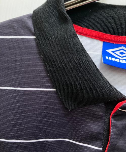 UMBRO（アンブロ）UMBRO (アンブロ) Game SHIRTS Short-Sleeve ブラック サイズ:XLの古着・服飾アイテム