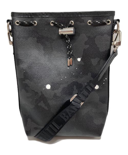 Gentil Bandit（ジャンティバンティ）Gentil Bandit (ジャンティバンティ) 2WAY巾着バッグ ブラックの古着・服飾アイテム