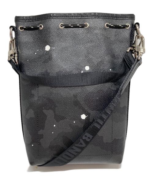 Gentil Bandit（ジャンティバンティ）Gentil Bandit (ジャンティバンティ) 2WAY巾着バッグ ブラックの古着・服飾アイテム