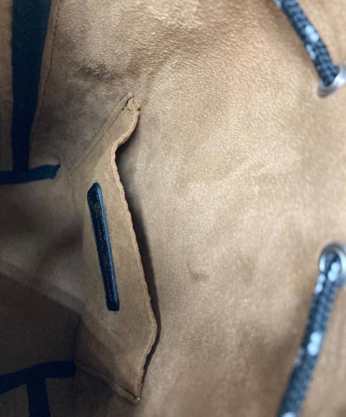 Gentil Bandit（ジャンティバンティ）Gentil Bandit (ジャンティバンティ) 2WAY巾着バッグ ブラックの古着・服飾アイテム