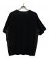 DISCOVERED (ディスカバード) ドッキングサイドジップTシャツ ブラック サイズ:2：6000円