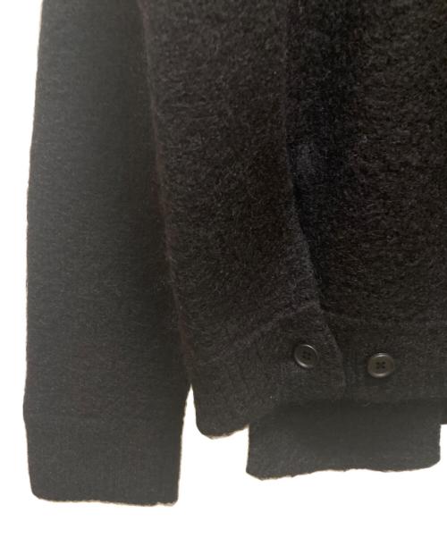 stein（シュタイン）stein (シュタイン) キッドモヘヤカーディガン ブラック サイズ:Mの古着・服飾アイテム