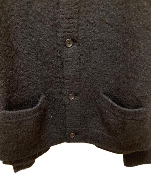 stein（シュタイン）stein (シュタイン) キッドモヘヤカーディガン ブラック サイズ:Mの古着・服飾アイテム