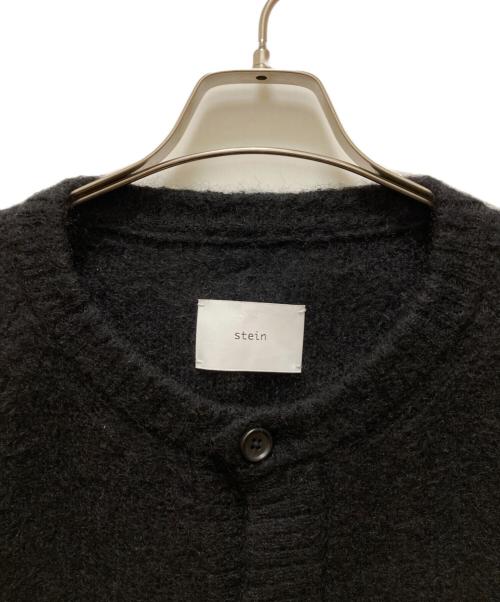 stein（シュタイン）stein (シュタイン) キッドモヘヤカーディガン ブラック サイズ:Mの古着・服飾アイテム