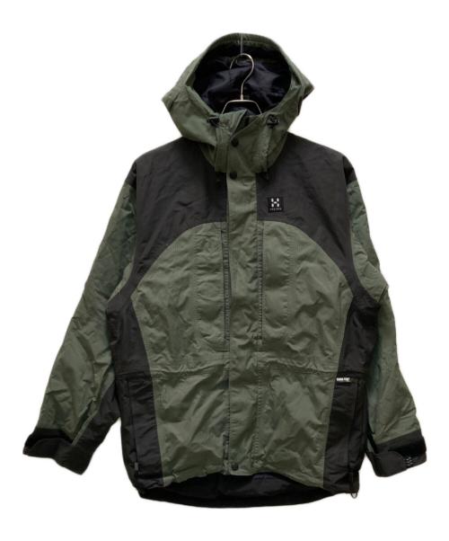 HAGLOFS（ホグロフス）HAGLOFS (ホグロフス) GORE-TEX マウンテンパーカー グリーン サイズ:Mの古着・服飾アイテム