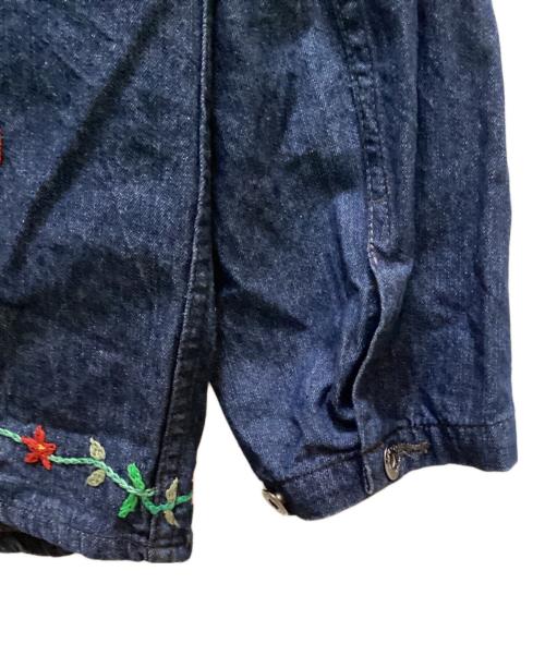 NEPENTHES（ネペンテス）NEPENTHES (ネペンテス) OTAKARA NYC ハンド刺繍デニムカバーオール インディゴ サイズ:Sの古着・服飾アイテム