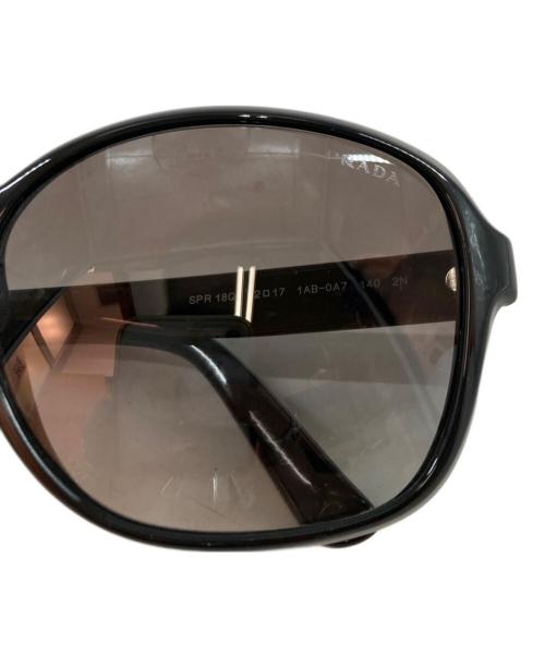 PRADA（プラダ）PRADA (プラダ) サングラス ブラック サイズ:62□17 140の古着・服飾アイテム