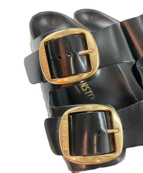 BIRKENSTOCK（ビルケンシュトック）BIRKENSTOCK (ビルケンシュトック) ARIZONA BIG BUCKLE ブラック サイズ:38の古着・服飾アイテム