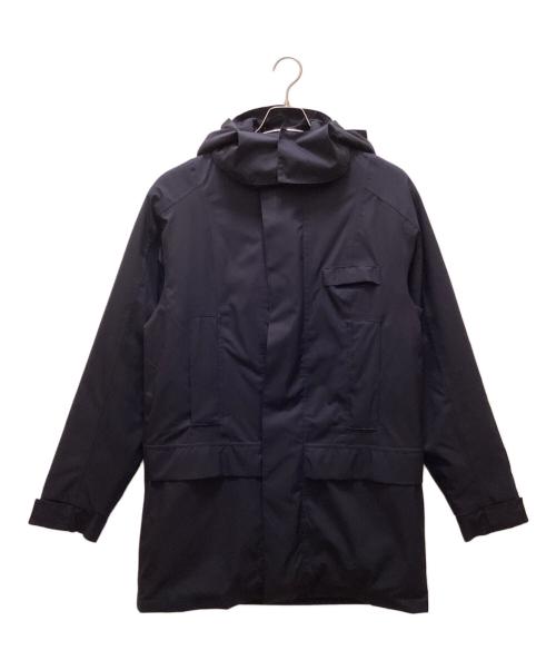 PAUL BOYE（ポールボワイエ）PAUL BOYE (ポールボワイエ) ウォータープルーフ マリンロワイヤル パーカー ネイビー サイズ:88Lの古着・服飾アイテム