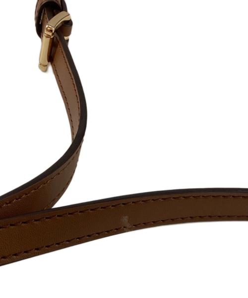 MICHAEL KORS（マイケル・コース）MICHAEL KORS (マイケル・コース) エミリア サッチェル 2WAYバッグ ブラウンの古着・服飾アイテム